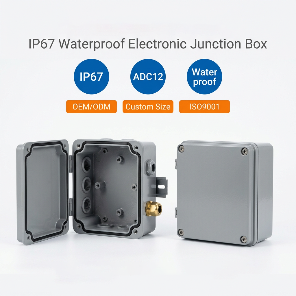 Waterproof electronic junction box