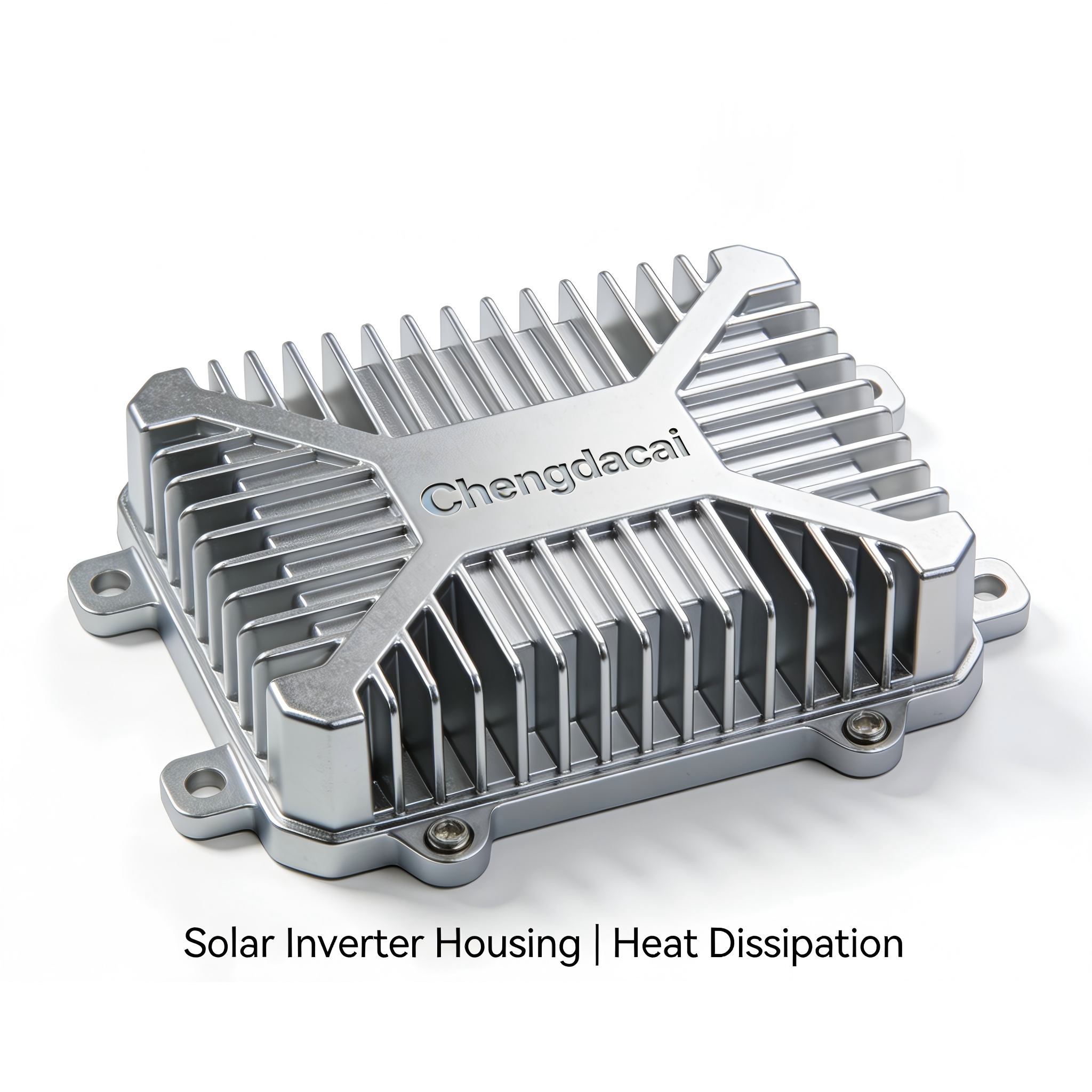 Solar inverter die-cast housing